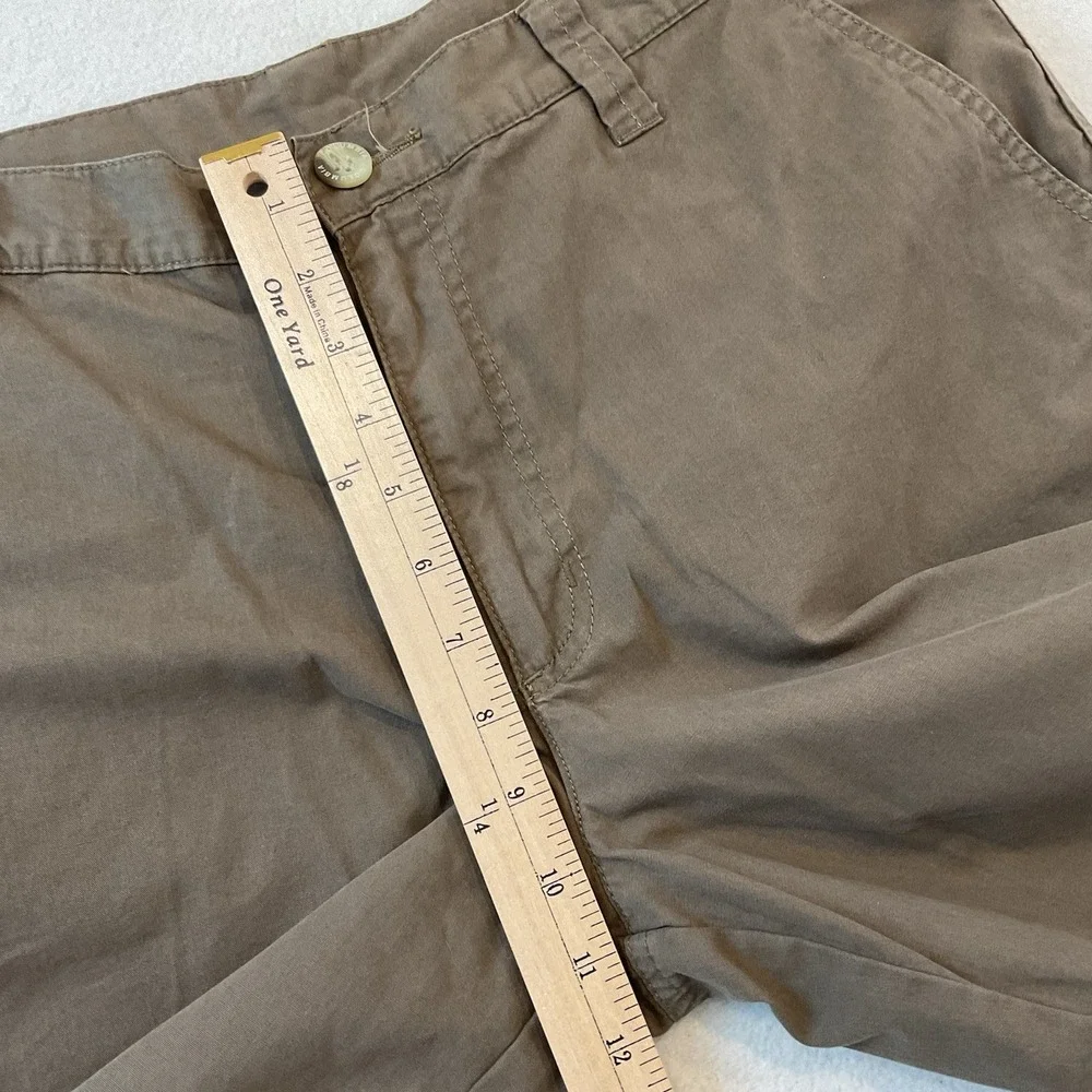 Columbia Sportswear Shorts Mens 36 Waist Brown‎ Flat Front Outdoor Hiking